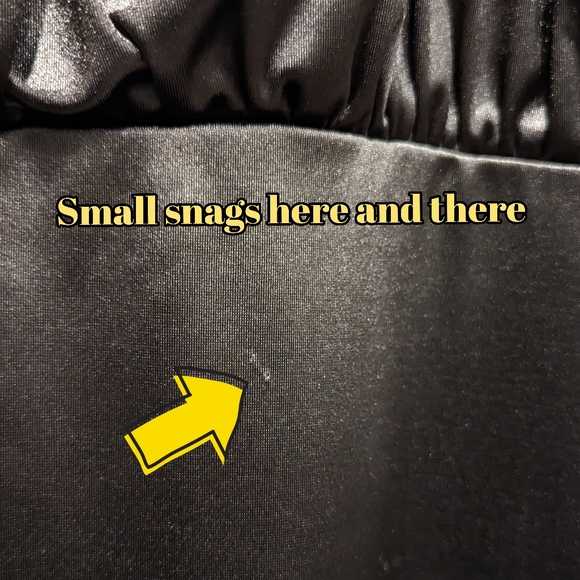 SOLD Divided by H&M Black Mini Dress that is FADED sz XL - Picture 5 of 5